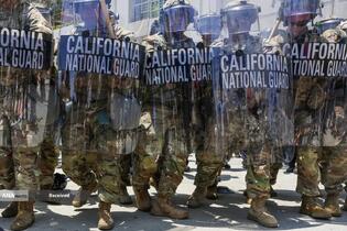 آتش اعتراضات در لس آنجلس