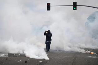 آتش اعتراضات در لس آنجلس