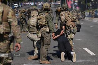 آتش اعتراضات در لس آنجلس