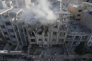 حمله رژیم صهیونیستی به برخی مناطق در تهران