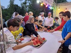 جشن عید غدیر با حضور خادمیاران رضوی