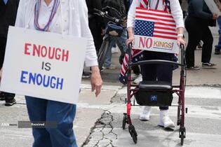 اعتراضات مردم آمریکا به سیاست های ترامپ