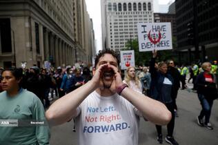 اعتراضات مردم آمریکا به سیاست های ترامپ