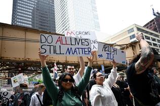 اعتراضات مردم آمریکا به سیاست های ترامپ