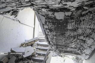 تخریب واحدهای مجاور منزل شهید دکتر محمدمهدی طهرانچی، دانشمند هسته ای و رئیس دانشگاه آزاد در مجتمع اساتید سرو