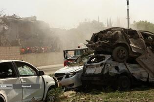 موشک باران سرزمین های اشغالی توسط سپاه پاسداران انقلاب اسلامی