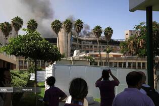 موشک باران سرزمین های اشغالی توسط سپاه پاسداران انقلاب اسلامی