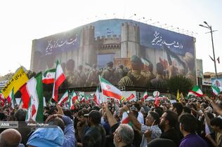 تجمع مردمی علیه جنایات آمریکا و رژیم صهیونی - تهران