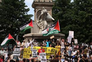 تظاهرات ضد جنگ در آمریکا