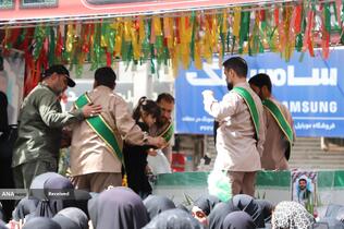 تشییع پیکر مطهر شهید سید مصطفی میر غفاری