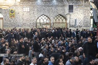 تدفین پیکر شهید طهرانچی در حرم حضرت عبدالعظیم حسنی(ع)