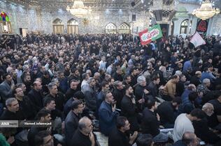 تشییع و تدفین پیکر مطهر دانشمند هسته‌ای شهید محمدمهدی طهرانچی رییس دانشگاه آزاد اسلامی و همسر گرانقدرش شهیده مژگان قراویری در حرم حضرت عبدالعظیم حسنی(ع)