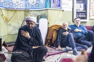 وداع با پیکر بسیجی شهید حسین یوسفخانی