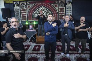 وداع با پیکر بسیجی شهید حسین یوسفخانی