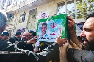 تشییع و تدفین پیکر مطهر بسیجی شهید حسین یوسفخانی