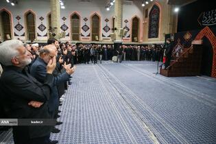 مراسم عزاداری شب هفتم محرم در حسینیه امام خمینی(ره)