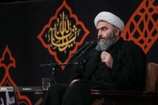 مراسم عزاداری شب هفتم محرم در حسینیه امام خمینی(ره)