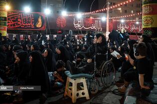 عزاداری شب های محرم - هیأت ریحانه&zwnj;الحسین