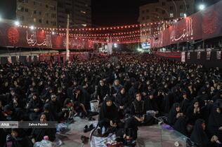 عزاداری شب های محرم - هیأت ریحانه&zwnj;الحسین