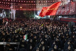 عزاداری شب های محرم - هیأت ریحانه&zwnj;الحسین