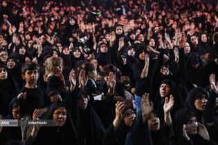 عزاداری شب های محرم - هیأت ریحانه&zwnj;الحسین