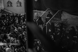 عزاداری حضرت اباعبدالله در خانه موزه مدرس