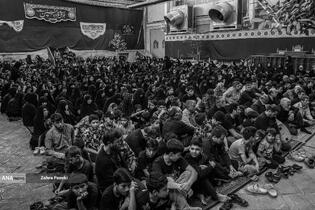 عزاداری حضرت اباعبدالله در خانه موزه مدرس