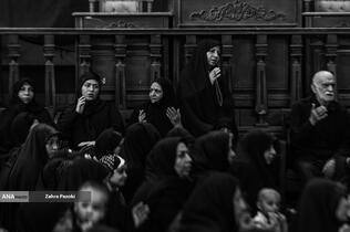 عزاداری حضرت اباعبدالله در خانه موزه مدرس