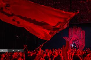 عزاداری شب های محرم در هیأت ریحانه النبی