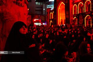 عزاداری شب های محرم در هیأت ریحانه النبی