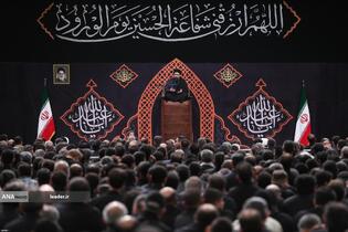 عزاداری شب تاسوعای حسینی(ع) در حسینیه امام خمینی(ره)