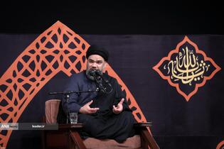 عزاداری شب تاسوعای حسینی(ع) در حسینیه امام خمینی(ره)