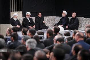 عزاداری شب تاسوعای حسینی(ع) در حسینیه امام خمینی(ره)