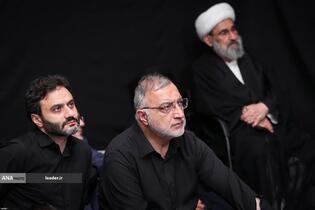 عزاداری شب تاسوعای حسینی(ع) در حسینیه امام خمینی(ره)