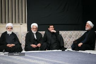 عزاداری شب تاسوعای حسینی(ع) در حسینیه امام خمینی(ره)