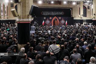 عزاداری شب تاسوعای حسینی(ع) در حسینیه امام خمینی(ره)