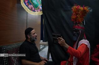 خیمه سوزان ظهر عاشورا - چهارراه گلوبندک تهران