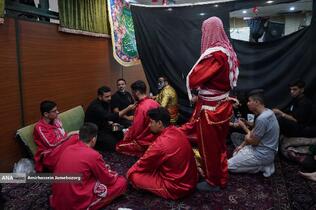 خیمه سوزان ظهر عاشورا - چهارراه گلوبندک تهران