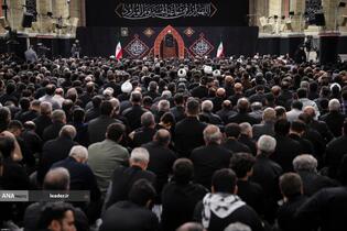 مراسم عزاداری شام غریبان حسینی (ع) در حسینیه امام خمینی