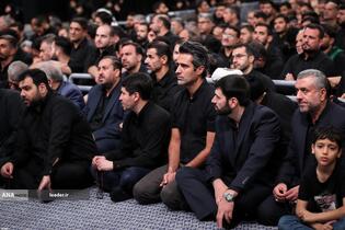 مراسم عزاداری شام غریبان حسینی (ع) در حسینیه امام خمینی