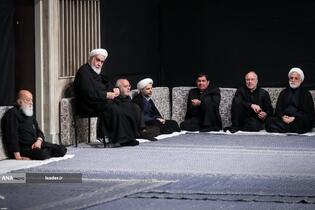 مراسم عزاداری شام غریبان حسینی (ع) در حسینیه امام خمینی