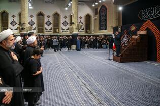 مراسم عزاداری شام غریبان حسینی (ع) در حسینیه امام خمینی