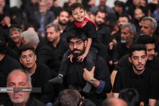 مراسم عزاداری محرم در حسینیه امام خمینی(ره)