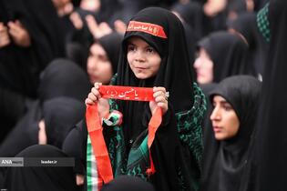 مراسم عزاداری محرم در حسینیه امام خمینی(ره)