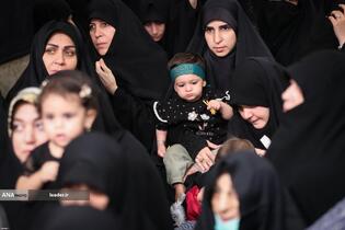 مراسم عزاداری محرم در حسینیه امام خمینی(ره)