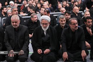 مراسم عزاداری محرم در حسینیه امام خمینی(ره)