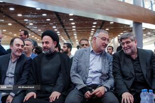 علیرضا زاکانی شهردار تهران در آیین بهره‌برداری از چهار پروژه راهگشای عمرانی در پایتخت