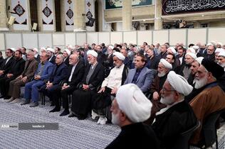 دیدار مسئولان قوه قضائیه با رهبر معظم انقلاب