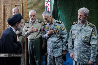 حجت‌الاسلام محمدحسن ابوترابی‌فرد امام جمعه موقت تهران در مراسم گرامیداشت ۵۷ شهید اقتدار ارتش