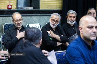 سردار ابوالفضل شکارچی در مراسم گرامیداشت سرلشکر شهید مهدی ربانی و سرلشکر شهید غلامرضا محرابی معاونان سابق اطلاعات و عملیات ستاد کل نیروهای مسلح